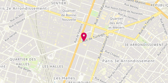 Plan de Atelier Beaumarchais MAROQUINERIE, 30 rue de Turbigo, 75003 Paris