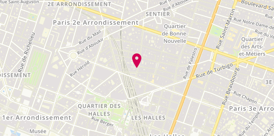 Plan de La Cordonnerie Montorgueil, 45 Rue Montorgueil, 75002 Paris