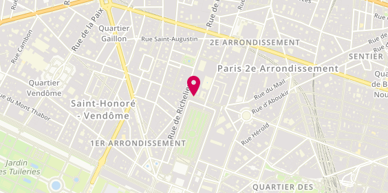 Plan de L'Atelier Finsbury - Cordonnerie traditionnelle, 17 Rue des Petits Champs, 75001 Paris