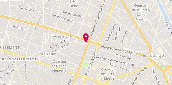 Plan de Ongaro Multiservices, Pas Besoin de Ticket
Dans la Station de Métro
141 Boulevard de Sébastopol, 75002 Paris