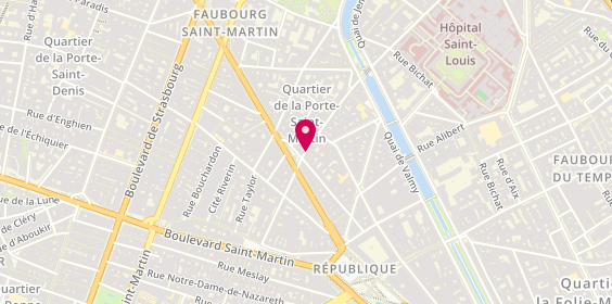 Plan de JAMAI M'hamed, 32 Rue de Lancry, 75010 Paris