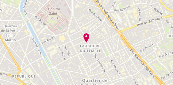 Plan de NGU Tuong, 185 Rue Saint-Maur, 75010 Paris