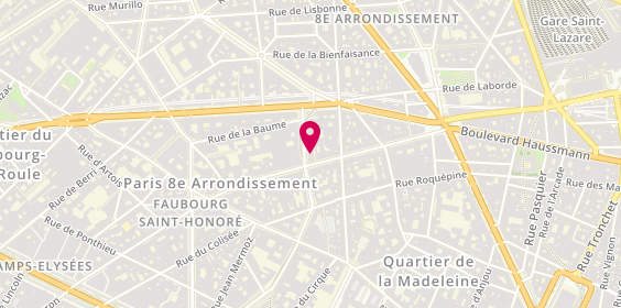 Plan de Cordonnerie Multi-services, 6 avenue Percier, 75008 Paris