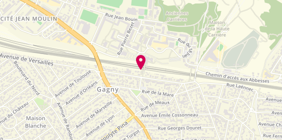 Plan de CDC Services, Gare du Chenay
7 place Tavarnelle Val Di Pesa, 93220 Gagny