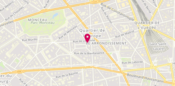 Plan de L'Atelier d'Antoine, 75 Rue de Miromesnil, 75008 Paris
