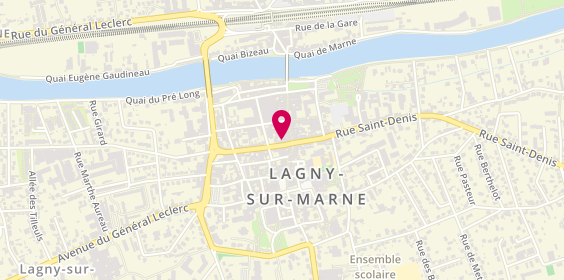 Plan de Cordonnerie de Lagny, 6 Rue Gambetta, 77400 Lagny-sur-Marne