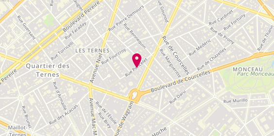 Plan de Cordonnerie Clés Poncelet, 32 Bis Rue Poncelet, 75017 Paris