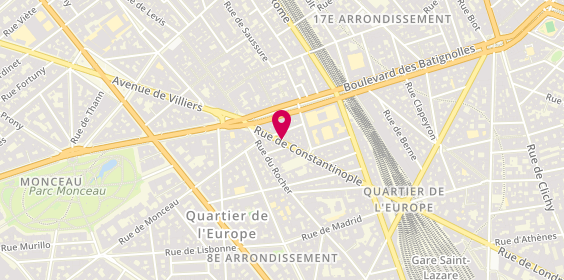 Plan de Cordonnerie Moderne, 32 Rue de Constantinople, 75008 Paris