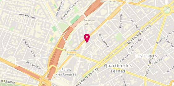 Plan de Cord Vaneau Lat, 51 Boulevard Gouvion Saint Cyr, 75017 Paris