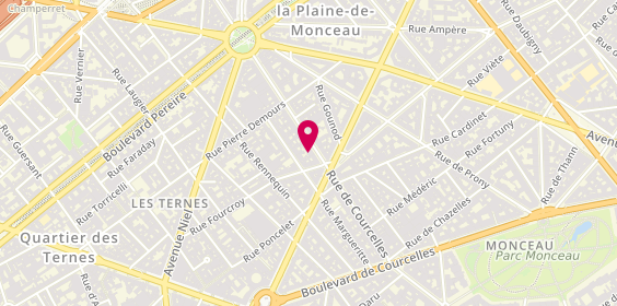 Plan de SANCHEZ Jean-Marie, 107 Rue de Courcelles, 75017 Paris