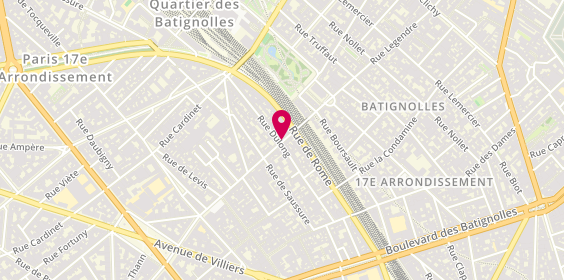 Plan de DOS SANTOS JOSÉ, 51 Rue Legendre, 75017 Paris