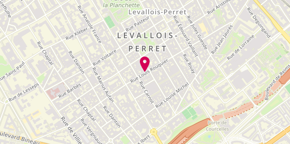 Plan de Cordonnerie Multi-services Clés Minute Lina-Cordo, 65 Rue Louis Rouquier, 92300 Levallois-Perret