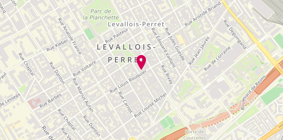 Plan de GONCALVES José, 87 Rue Louis Rouquier, 92300 Levallois-Perret