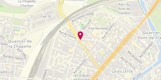 Plan de TRINH David, 232 Rue de Crimée, 75019 Paris