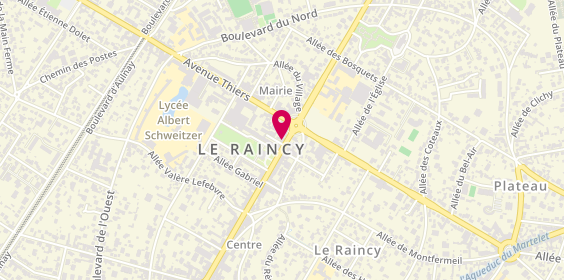 Plan de DUSEN Jean, 125 avenue de la Résistance, 93340 Le Raincy