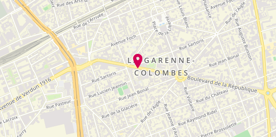 Plan de Tous Services, 2 Rue Emile Delsol, 92250 La Garenne-Colombes