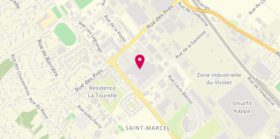 Plan de Minit Solutions, Intermarché
Rue des Prés, 27950 Saint-Marcel