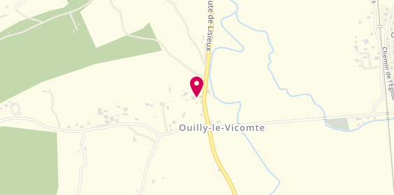 Plan de SOEUR Corinne, Bât Intermarché Route Coquainvilliers, 14100 Ouilly-le-Vicomte