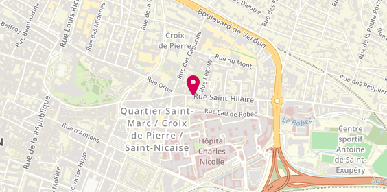 Plan de Cordonnerie Saint-Hilaire - LEFEVRE Guy, 115 Rue Saint-Hilaire, 76000 Rouen