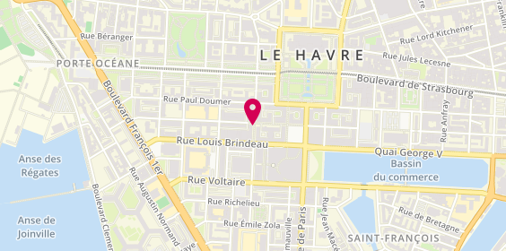 Plan de HURAY Pascal, 71 Rue Bernardin de Saint-Pierre, 76600 Le Havre
