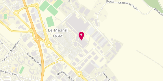 Plan de La Cordonnerie du Centre Carrefour Barentin, National 13
Centre Commercial Mesnil Roux Nationale 13, 76360 Barentin