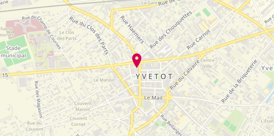 Plan de FOURNIL Christophe, 41 Rue des Victoires, 76190 Yvetot