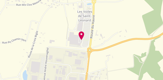 Plan de Cles Minute Services, Centre Commercial Leclerc
Route du Havre, 76400 Saint-Léonard