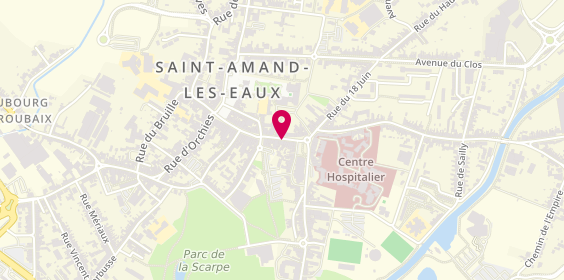 Plan de Cordonnerie Scol, 56 Rue Thiers, 59230 Saint-Amand-les-Eaux