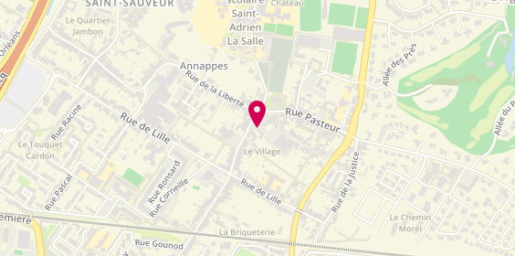 Plan de La Cordonnerie de Charly, 10 Place de la Republique, 59491 Villeneuve-d'Ascq