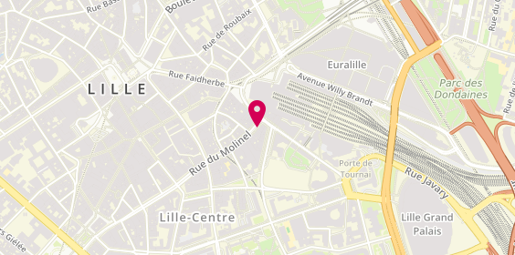 Plan de Cordonnerie de la Gare, 5 Rue du Molinel, 59800 Lille