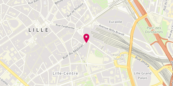 Plan de Cordonnerie de la Gare, 5 Rue Molinel, 59800 Lille